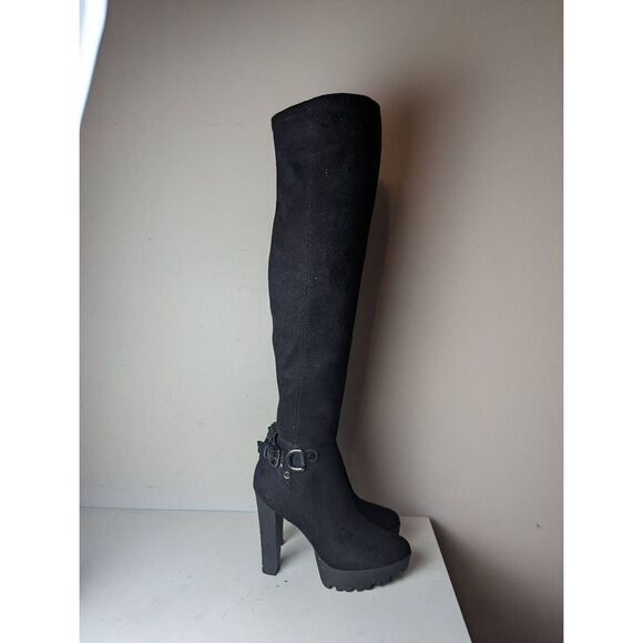 GUESS Cilantro 2 Over The Knee Boot Size 6.5 - Picture 3 of 10